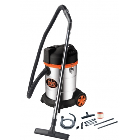 Foto do produto ASPIRADOR DE PÓ  40LTS TANQUE  INOX  1400W COM CARRINHO